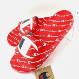 Size 10 champion repeat slides, red!!